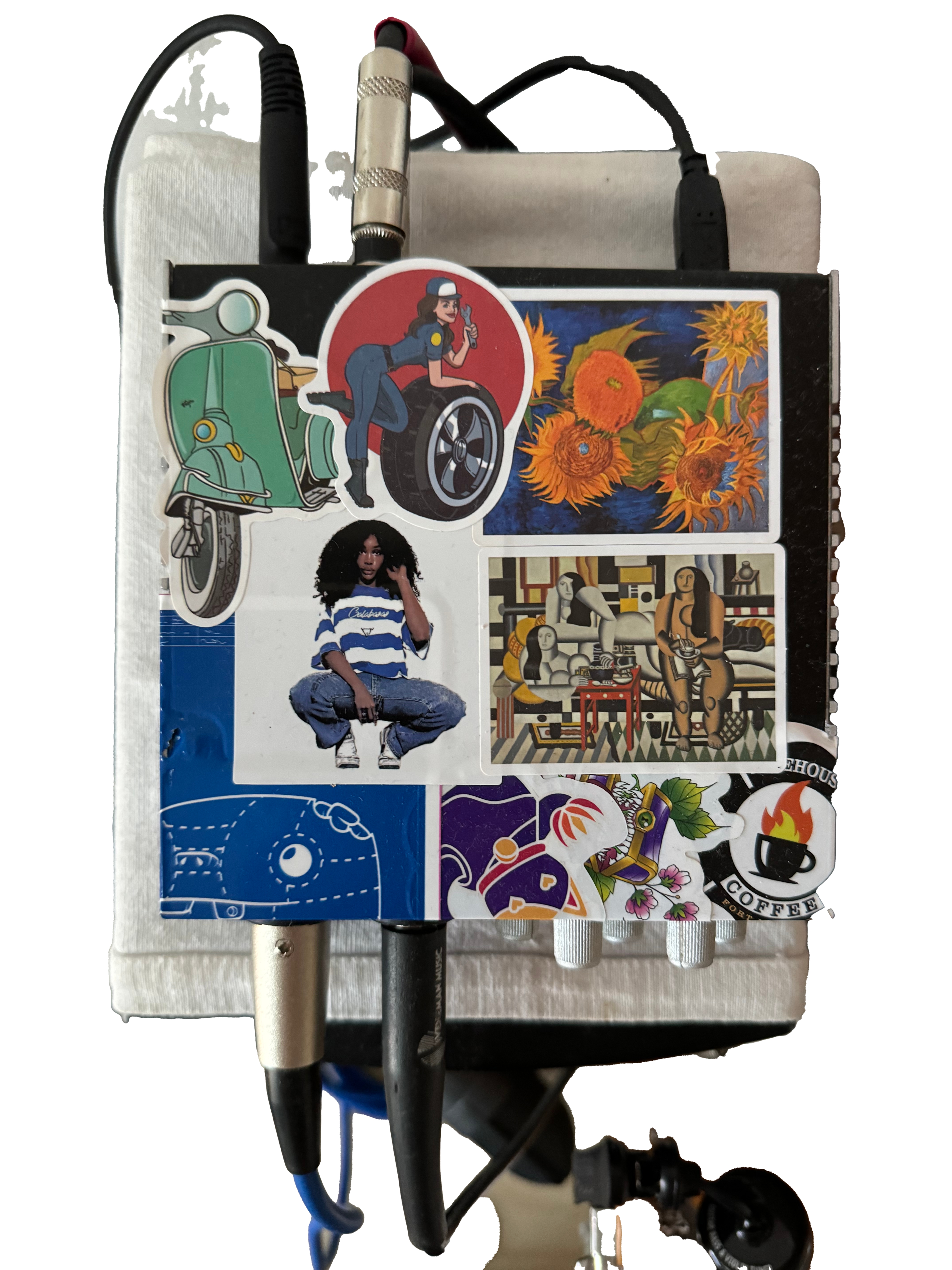 sound thing with stickers