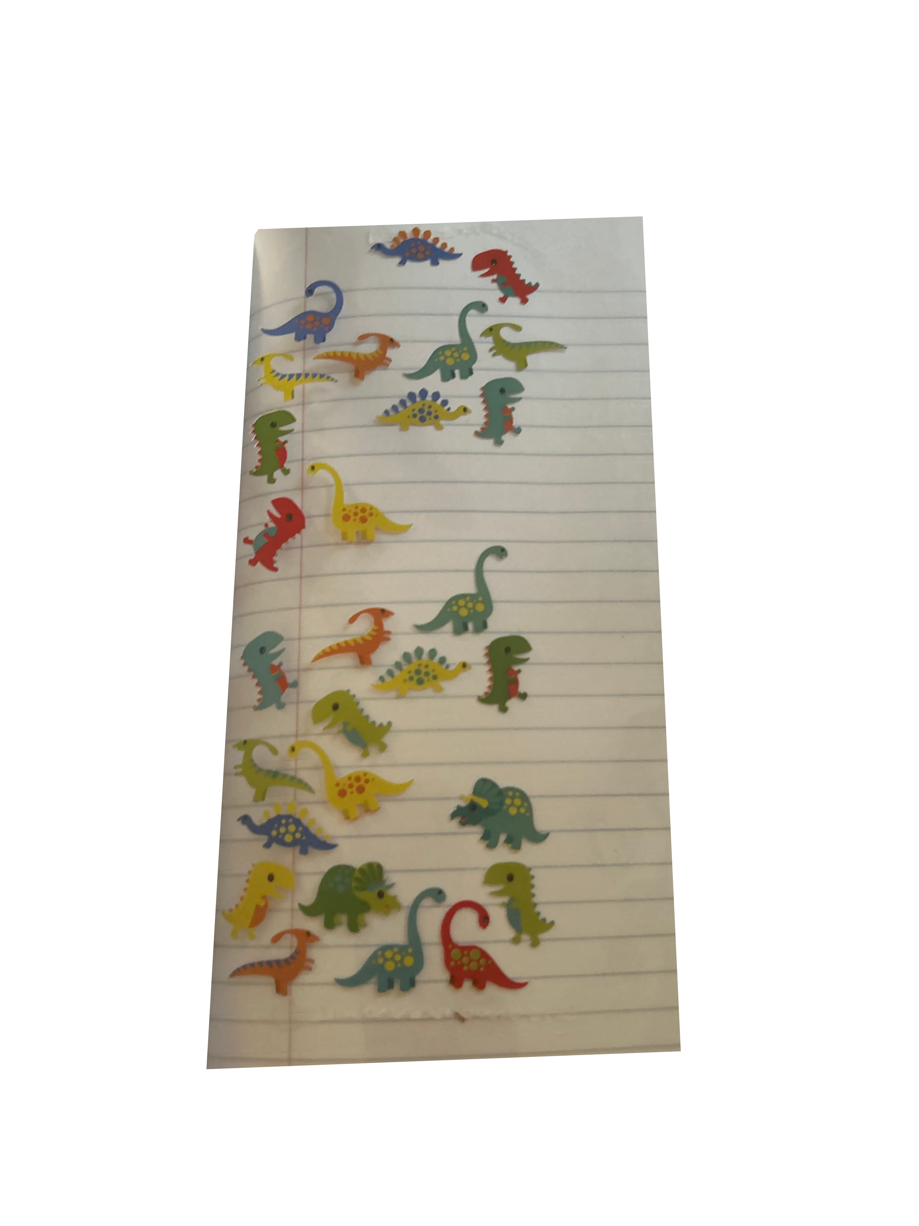 sticker book on notebook